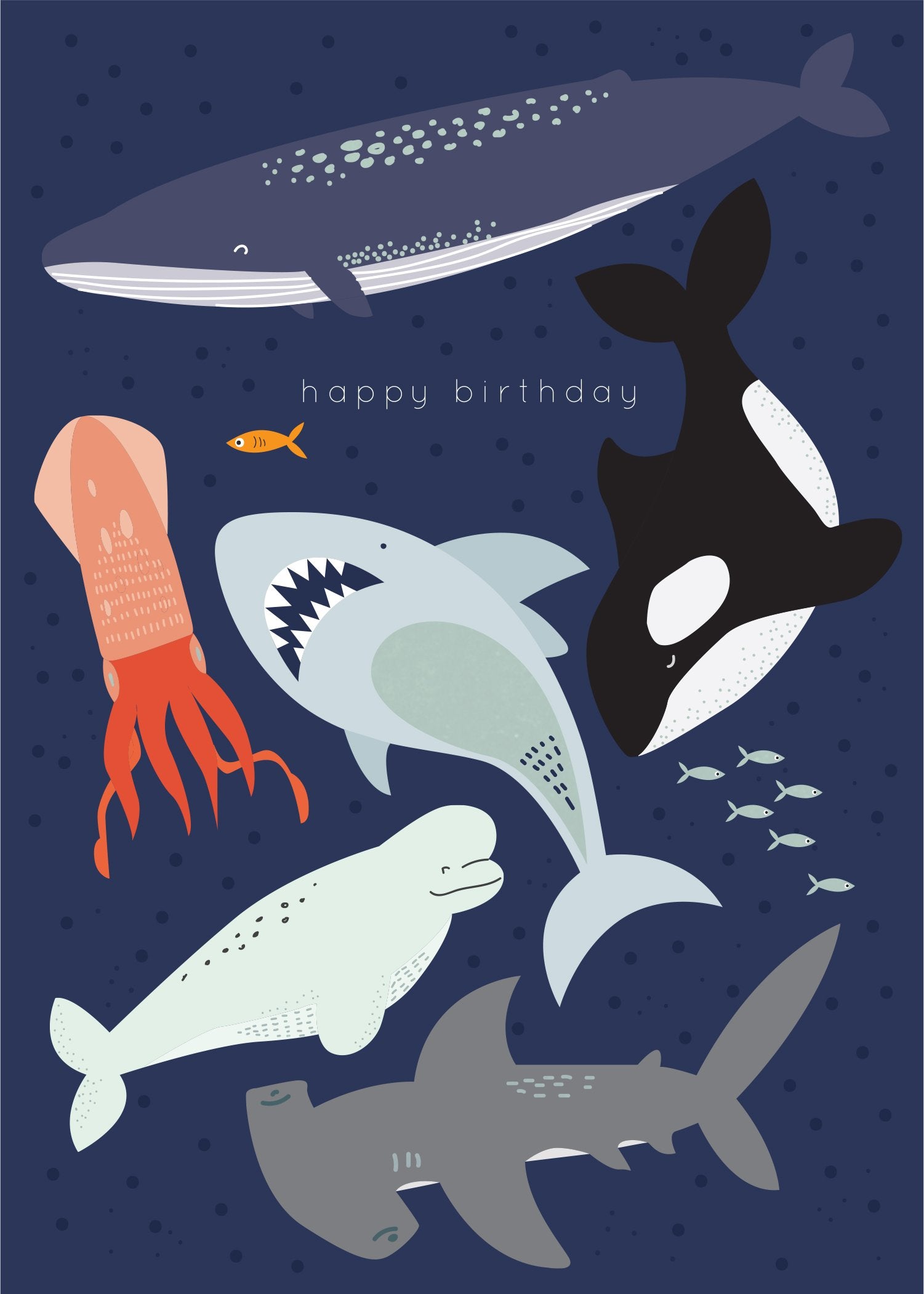 Birthday Card - Deep Sea